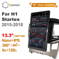 For Hyundai H1 Startex 2015-2018 7862 512 13.3 Inch Car Screen Car Radio Auto Intelligent System Ownice Electric Products No DVD