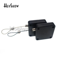 Retractable Security Pull Box, Anti Theft Holder, Winder for Retail Display Show, HTC, VIVE, VR Head Recoiler with Steel Wire