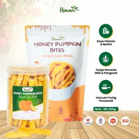 Himari Snack Keripik Sayur Labu Madu Cemilan Sehat 100% Produk Lokal 100-200gr Jar 750ml (200gr)