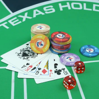 Best Price 39mm Ceramic Poker Chip Sets Customized Design Casino Chips Wholesale 10PCS/LOT