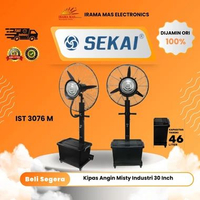 FAN SEKAI IST 3076 M | Kipas Angin Misty Industri 30 Inch