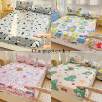 Bộ ga giường (1ga + 2vỏ gối) nhiều mẫu xinh, ga bo chun cotton poly.