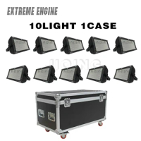 10 light 1case 1000W IP20 RGB 960 X 1W 5054 SMD DMX512 Led Strobe Light High Luminance For Disco DJBar Music Dancing Stagelight