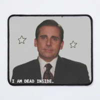 I Am Dead Inside Mouse Pad Gaming Mens Mousepad Computer Anime PC Gamer Play Mat Desk Keyboard Table Carpet Printing