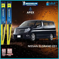 MICHELIN RAINFORCE HYBRID WIPER FOR - NISSAN ELGRAND E51