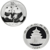 2009 China 1oz Silver Panda Coin UNC