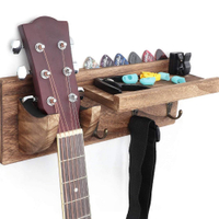 Gitar penyangkut cangkuk pemegang dinding kayu ung berdiri pendakap rak paparan gitar