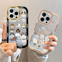 Sarung Telefon, Sarung Cermin Parti Anak Anjing, Untuk Realme Note 50, C65, C11, C53, C25s, C67, C55