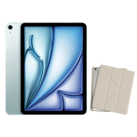 【新上市】2024 iPad Air M2 11吋WiFi 256G藍色+殼