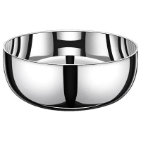 Stainless Steel Bowl with Lid Food Grade Mixing Bowl Stainless Steel Rust-Free Round Bowl Dough Bowl