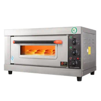 Oven Large-Capacity Commercia 60L One-Layer Plate Cake Bread Pizza Single Baking Commercial Electric 220V