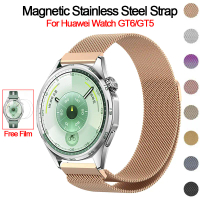Dây đeo từ tính cho Huawei Watch GT 6 Pro GT 5 Vòng đeo tay bằng thép không gỉ bằng kim loại cho Hua