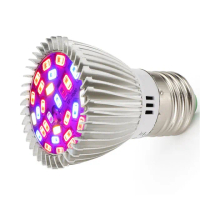 【威富登】40LED植物燈 單管夾燈 E27植物燈泡 LED植物燈 補光燈 夾燈 植物生長燈 多肉植物燈 植物生長燈
