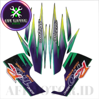 Striping Stiker Polet Motor Suzuki Shogun Kebo110 R 1999 2000 Hitam Body Full Set Standar Premium Be