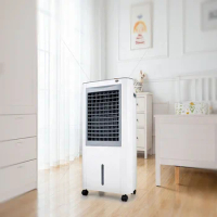 Smart Air Cooler 12L Water Tank 3000m3/h Airflow Double Turbo Cooling Air Conditioner Cooler Fan Portable Evaporative Cooler