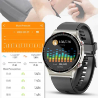 Smart Watch Men Medical Grade ECG Health Monitor PPG ECG Blood Oxygen Body Temperature Fitness Sport Smartwatch for Women New