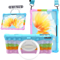 For Teclast T40 Air10.4 T50 Pro M40 Plus Pro Air M50 Pro P30S Air P20S P40S Tablet Case Silicon Soft Kids Pen Holder Safe Cover