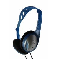 【AOC】有線無麥調音輕耳罩耳機(AHP-680)