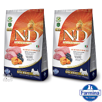 Farmina法米納 ND挑嘴成犬南瓜無穀糧-羊肉藍莓-小顆粒(PD-03)800g 2包