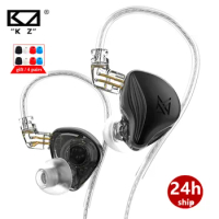 NEW KZ ZEX Static Dynamic Drive Hybrid Earphone HIFI Bass Earbud Sport Noise Cancelling Headset KZ EDX PRO ZSN PRO ZAS ZS10 PRO