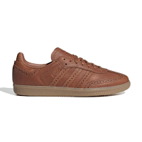Adidas Samba OG 男鞋 咖啡色 雕花 皮革 德訓鞋 滑板 復古 休閒 運動 休閒鞋 JI3232