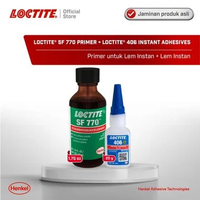 Bundle Henkel Loctite SF 770 Primer 1.75 Oz & Instant Adhesive 406 Lem Super 20gr