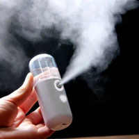 Nano Mist Facial Sprayer Beauty Instrument USB Humidifier Rechargeable Nebulizer Face Steamer Moisturizing Beauty