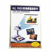 巨倫Chu Lun A-10081 A4彩色噴墨投影片 (25張/盒) 適用噴墨型