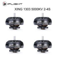 IFlight XING 1303 5000KV 2-4S FPV Micro Brushless Motor with 1.5mm shaft compatible 2 inch propeller for FPV whoop drone part