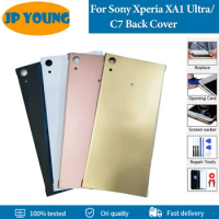 Original Back Cover For Sony Xperia XA1 Ultra C7 G3221 G3212 G3223 G3226 Housing Case Rear Door For Sony XA1 Ultra Replacement