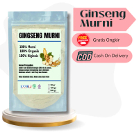 Powder 100 gram Bubuk Ginseng Murni | Serbuk Ginseng Murni