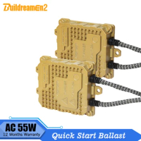 55W AC Ballast Quick Start Digital Ballast Ignition Block Compatible Car All Xenon Bulb H1 H3 H4 H7 H8 H11 9005 9006 9007 H13