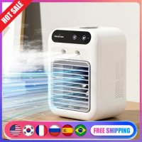 Portable Air Conditioner Fan 2 Speeds Evaporative Air Cooler with Humidifier Personal Air Cooler for Home Office Bedroom Use