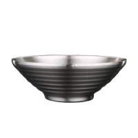 【YOLE 悠樂居】德國SSGP304不鏽鋼隔熱拉麵碗#1129011(2大2小)