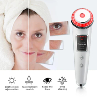 Face Massager LED Photon Skin Rejuvenation Beauty Devices Deep Cleansing Facial Lift Eyes Care Wrinkle Remove Cosmetic Apparatus
