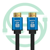 High Speed 4K 2.0 HDMI cable adapter for HDTV Blu-ray/projector/PS4/3 Xbox PC