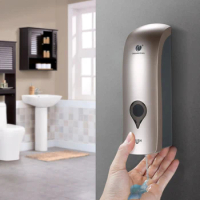 New Bathroom Liquid Soap Dispenser Wall Mounted 300ml Shower Gel Detergent Shampoo Foam Bottle for Hotel Home Kitchen