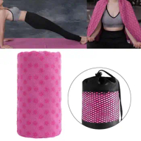 Yoga Towel Yoga Mat Towel Breathable Yoga Blanket Sweat Absorbing for Workout Fitness, Travel Training Yoga Equipment