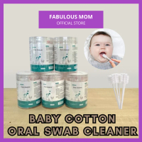 Baby Cotton Swab Tongue Cleaner Baby Tongue Mouth Cotton Gauze Stick Pembersih Pencuci Mulut Bayi