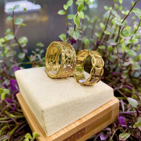 Nhẫn Kim Tiền Đồng Xu - Nhẫn Kim Tiền Hình Lớn (đồng vàg)