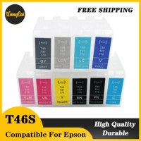 Europe T46S T46Y T47A Refillable Ink Cartridge No Chip Or Chip Reset For Epson SureColor SC-P700 SC-P900 P700 P900 Printers