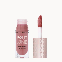 Makeup Revolution Pout Bomb Plumping Gloss 4.6ml (Various Shades)
