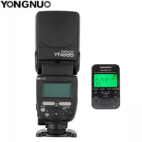YongNuo YN-685 YN685 C/N GN60 2.4G System i-TTL HSS Wireless Manual Flash Speedlite +YN622-TX Flash Trigger For Nikon Canon