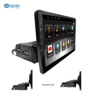 Android 10Inch 1 DIN Universal Adjustable Up and Down Android Car Video player Car Radio Stereo Gps Navigation
