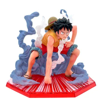 12cm Gear 2 Luffy Action Figures Anime One Piece Figure PVC Fighting Stance Figurines Visual Effect Collectible Toys Gift