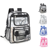 Beg Bahu Bawa, Jelas dan Lutsinar, Beg Tote Fesyen, Beg Beli Belah, Penggunaan Harian, Bahan PVC Lem