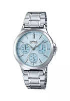 Casio Watches Casio Women's Analog Watch LTP-V300D-2A Stainless Steel Band Casual Watch