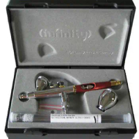 HARDER &amp; STEENBECK- INFINITY CRplus 2 IN 1 GRAVITY AIRBRUSH - BRAND NEW 0.15+0.4 nozzles- 126544