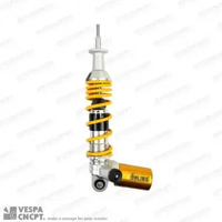 Shock Tabung Shockbreaker Ohlins Set Front Rear Vespa Lx S Lxv PI 301 & PI 302 PI 302 Belakang
