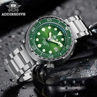Addies Dive Mechanical Watch Sapphire NH35 Automatic Dive Watches Men 300m Steel 1975 Automatic Wrist Watch For Men Diver watch